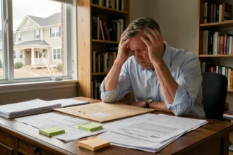 Propriétaire stressé face à des documents d'urbanisme non déposés et un contrôle imminent